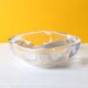 Vintage Heavy Crystal Ashtray / Vannes Le Chatel Crystal / France / 1980s