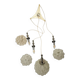 Cascade 4 balls pendant lamp with "bubble glass" shades