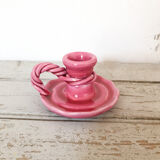 Vallauris ceramic candle holder