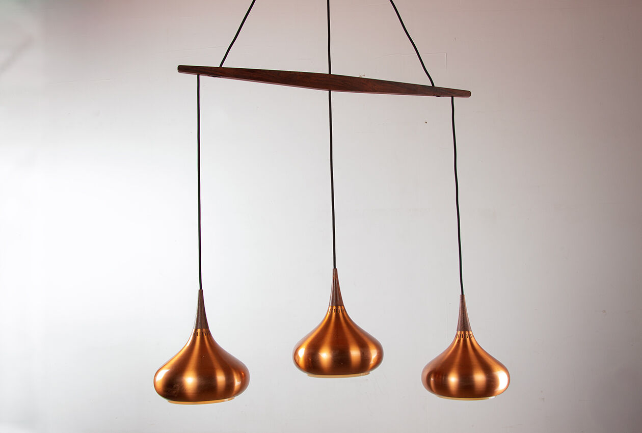 Triple Danish suspension, Metal and Rosewood, Jo Hammerborg.