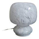 Mushroom glass table lamp 70s