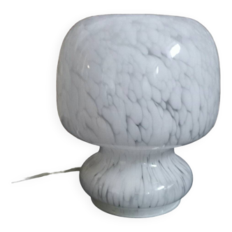 Mushroom glass table lamp 70s