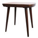 Table d’appoint mid century avec plateau en formica réglable