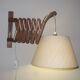 Eric Hansen for Le Klint scissor articulated wall light, Denmark 1960s