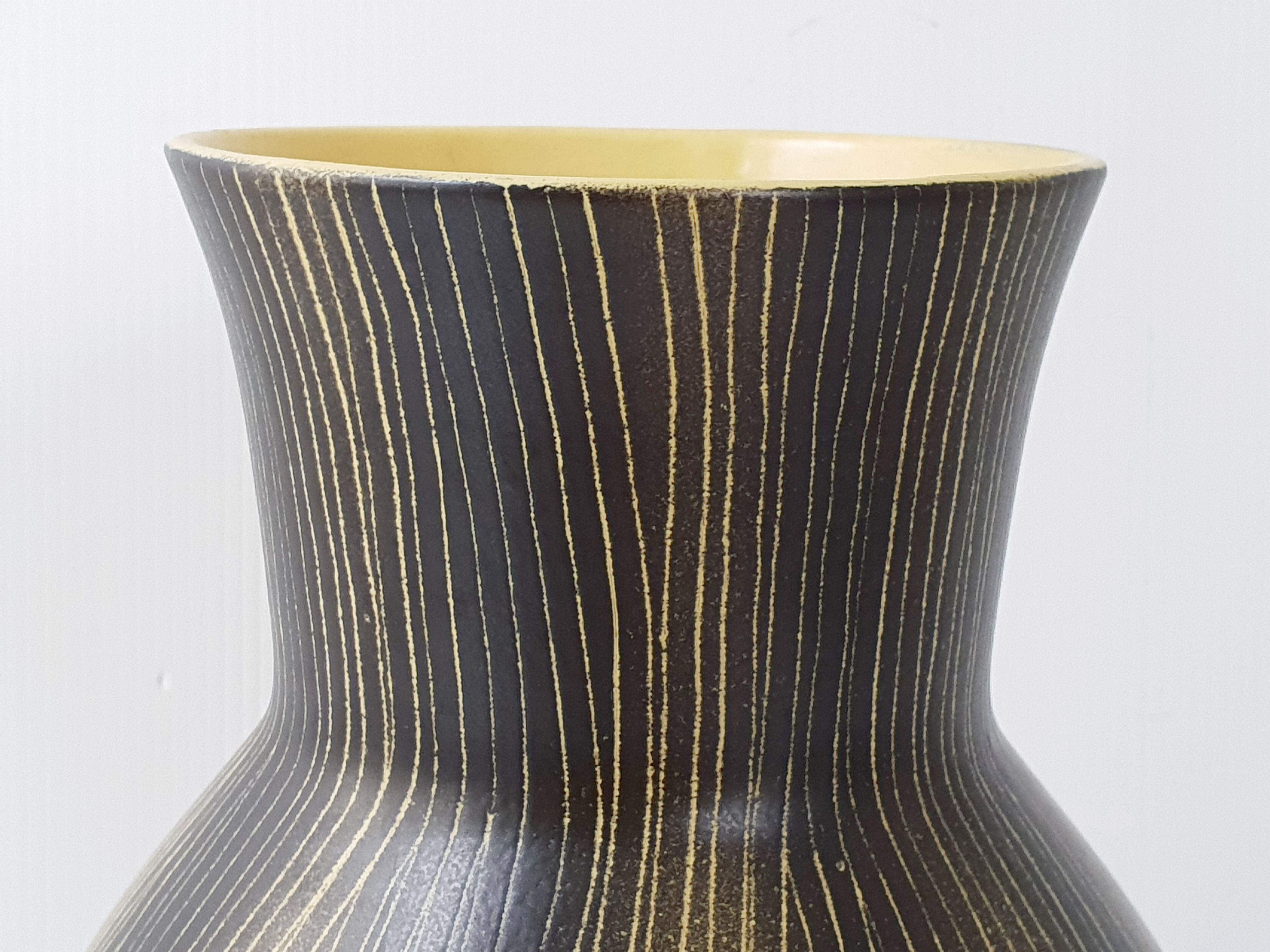 Vintage Saint Clement vase 1950