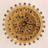 Set of two J.T. Kalmar Murano Raindrop hanging lamps, 1970 Austria