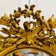 Mirror Louis XVI gilded wood - late nineteenth