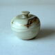 Handmade onyx bowl with lid from the 1970