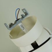 1/6 - adjustable WALL LAMP sconce staff duo spotlight, white, 1970s