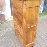 19th-century Louis Philippe walnut office secretary.