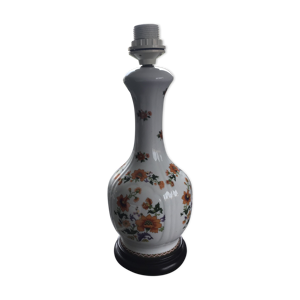 Pied de lampe porcelaine