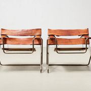 Marcel Breuer Pair of D4 Folding Chairs for Tecta Germany 1926/1970s