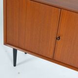 Vintage Teak Kommode Sideboard Schrank 60er 70er Mid-Century 70s