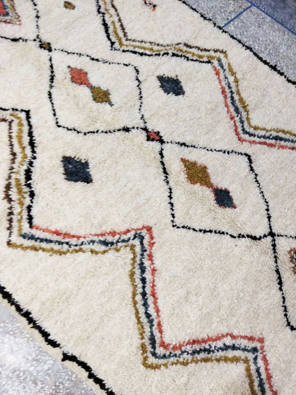 Moroccan berber carpet 239x140cm