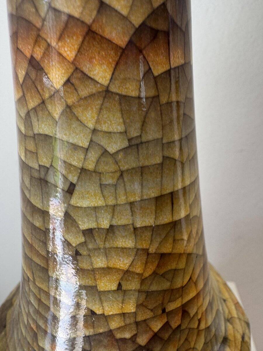 Glazed table lamp by Marianne Starck for Michael Andersen & Son, Denmark, 1960s