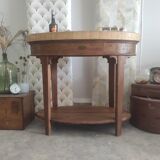 Solid wood block