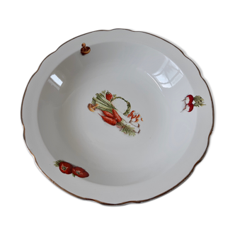 Hollow dish vintage vegetable patterns