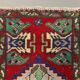 Small Vintage Turkish Rug 93x50 cm, Short Runner, Tribal, Shabby, Mini Carpet