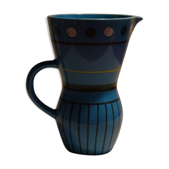 Moderniste sarreguemines digoin pitcher