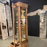 1920 oak museum display case