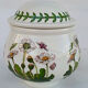 Sugar earthenware Portmeirion made in England décor Botanic Garden