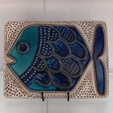 Plaque murale suédoise de Mari Simmulson pour Upsala Ekeby