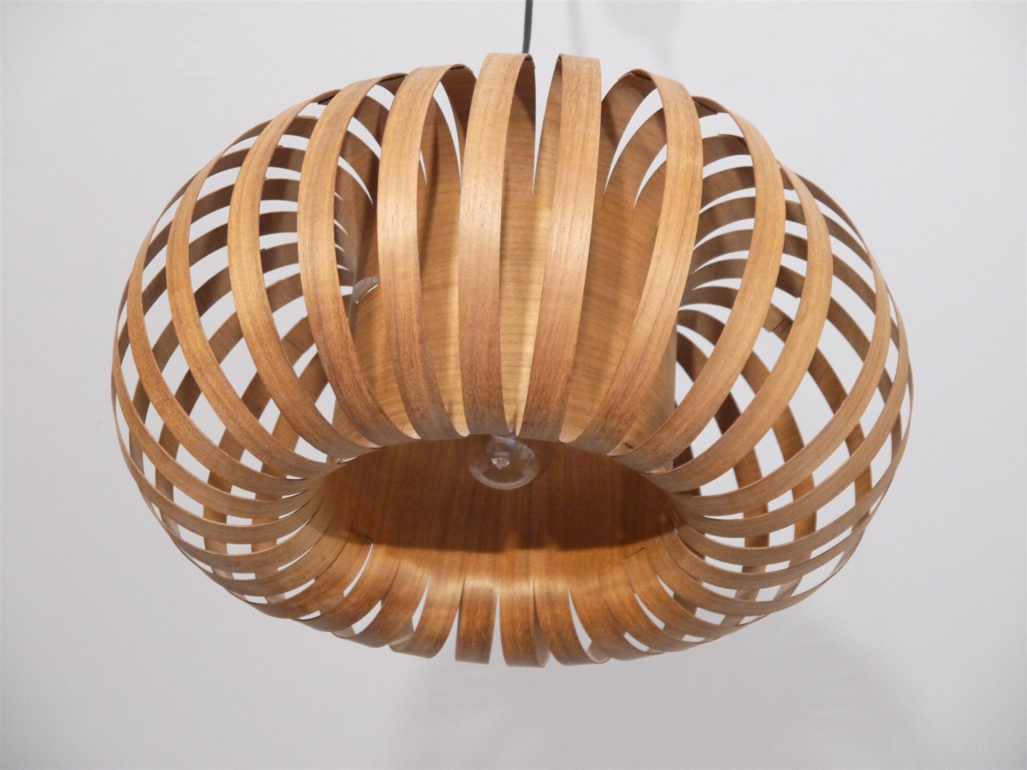 Vintage Scandinavian wooden hanging 1970