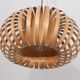 Vintage Scandinavian wooden hanging 1970