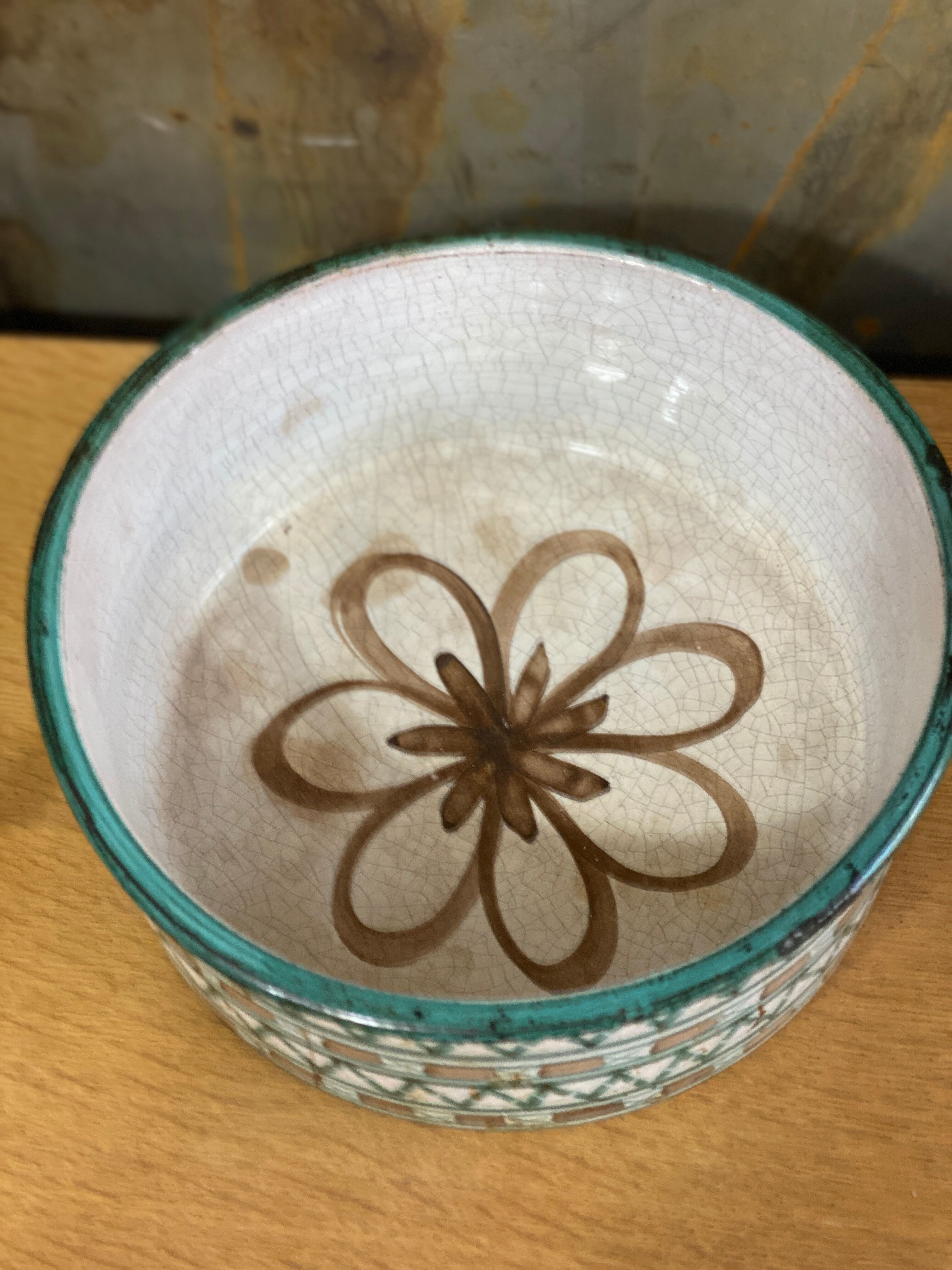 Ceramic salad bowl Robert Picault