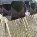 Set of 14 Galvanitas S22 chairs
