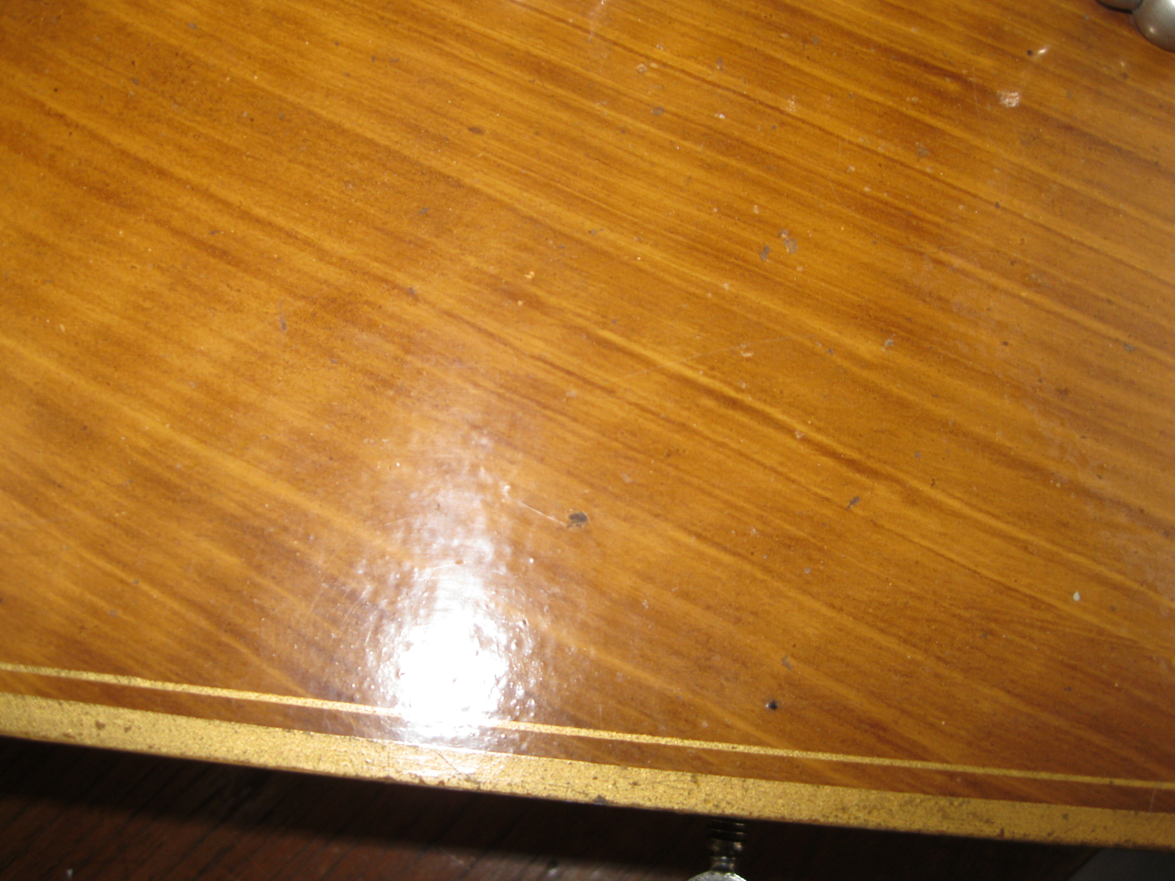 Box safe hard metal imitation wood