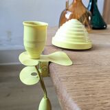 Mushroom clip lamp