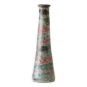 Old potter's handcrafted vase