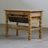 Vintage Danish oak coffee table by Henning Kjærnulf, 1960s