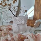 Vase / White owl planter