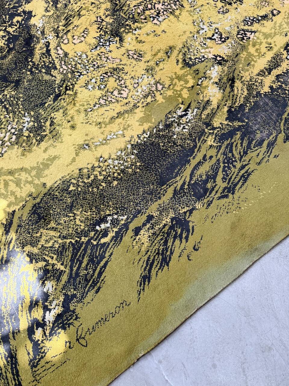 René Fumeron wool rug, 1960, Nevada model