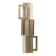 Modern Geometric Murano Glass and Brass Wall Lamp
