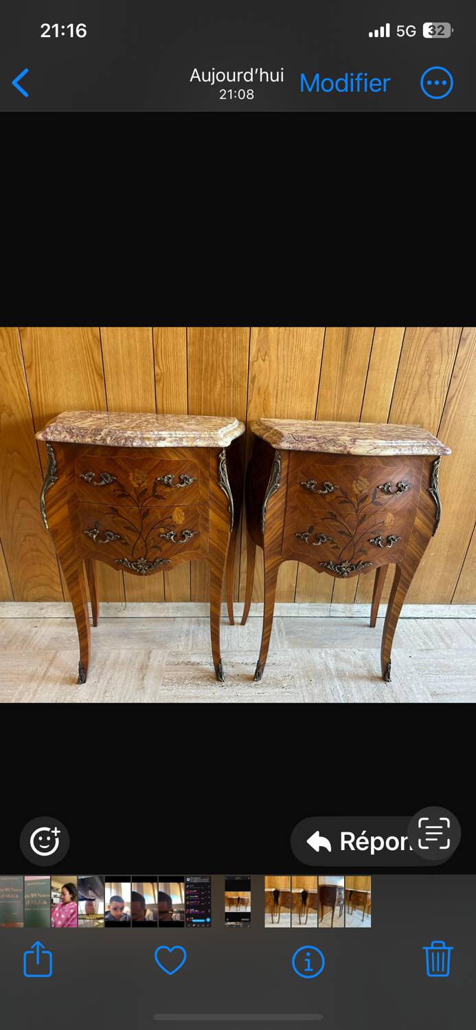 Pair of bedside tables