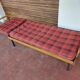 Canapé daybed vintage 50's scandinavian scottish fabrics