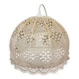 Vintage lace pendant lamp