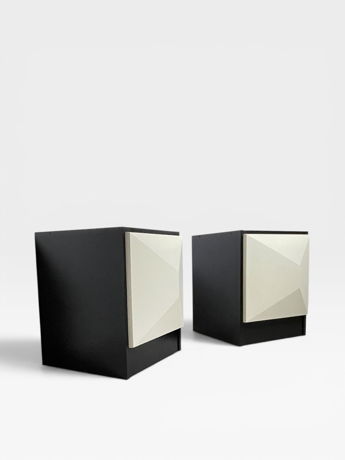 Pair of bedside tables 1980