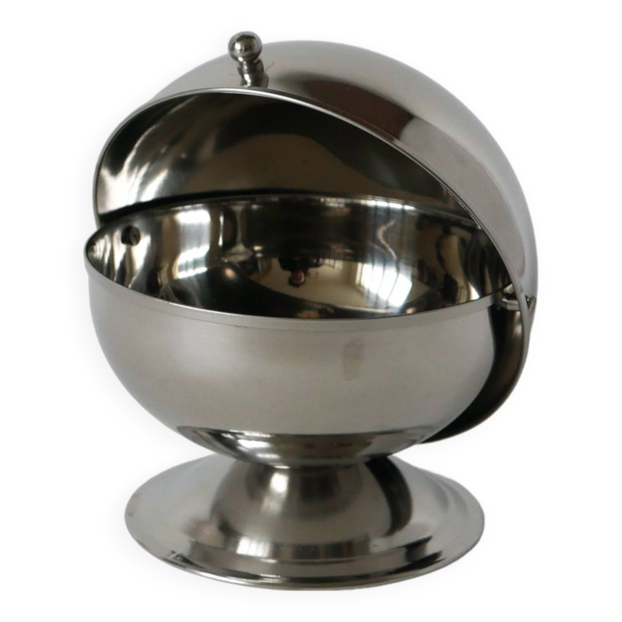 sucrier en inox Design 1970