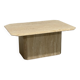 Italian coffee table in travertine from the 1970s.