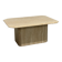 Italian coffee table in travertine from the 1970s.