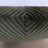 Chevron corduroy cushion