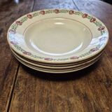 5 deep plates Orchies Moulin des Loups and Hamage iron ter.