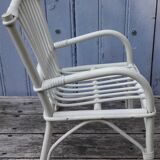White child rattan chair