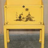 Antique Japanese commode hand-painted and lacquered.