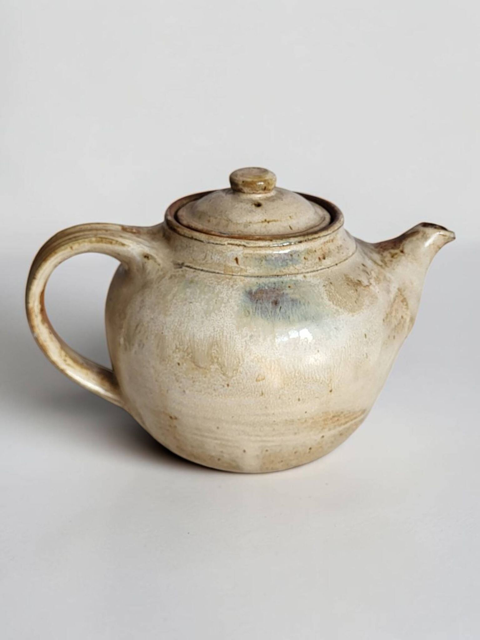 Glazed stoneware teapot – Hervé Rousseau, Atelier de Boisbelle, La Borne