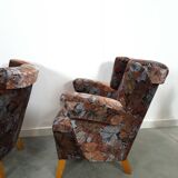 Ensemble de fauteuils fleuris